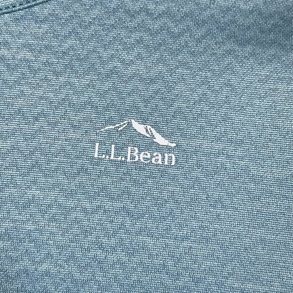 L.L. Bean Kid's Long Sleeve Shirt Blue - Picture 2 of 5